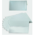 Silver Folding Metallic Foil Gift Card (3 1/2"x2 1/4")